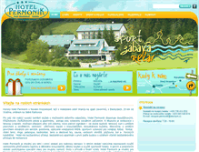 Tablet Screenshot of hotelpermonik.com